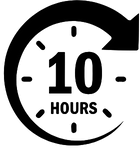 10 Hours Icon