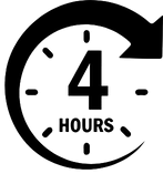 4 Hours Icon